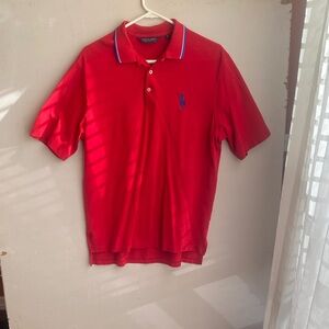 Polo golf Ralph Lauren Classic Red Polo Shirt